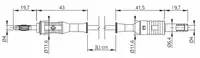 Electro PJP 2029 Silicone Test Lead 20A